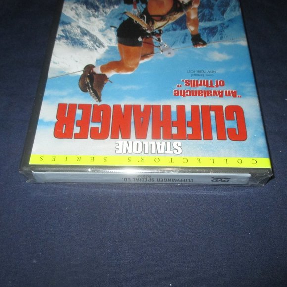 Cliffhanger (DVD, 1993, Widescreen, Canadian) (unopened) - Picture 3 of 3